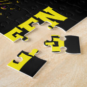 Paarse enge Halloween Legpuzzel (Zijkant)