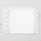 Paarse engelendoop kaart (Achterkant)