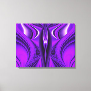 Paarse engelenvleugels canvas afdruk