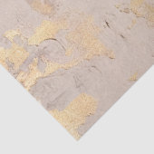  paarse Engelse rozen gouden folie barok Tissuepapier (Detail)