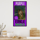 PAARSE ERKLE INDICA POSTER (Keuken)