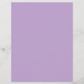 Paarse esthetische dagelijkse plannerpagina flyer (Achterkant)