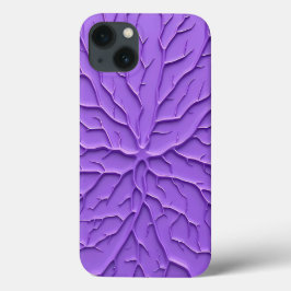 Paarse esthetische gepreste iPhone-hoes Case-Mate iPhone Case