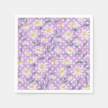 PAARSE ESTHETISCHE SPRING FLORAL DAISY DECOUPAGE