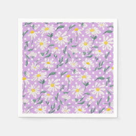 PAARSE ESTHETISCHE SPRING FLORAL DAISY DECOUPAGE SERVET