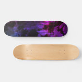 Paarse esthetische warme roze Gothic Dier Persoonlijk Skateboard (Horizontaal)