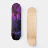 Paarse esthetische warme roze Gothic Dier Persoonlijk Skateboard (Voorkant)