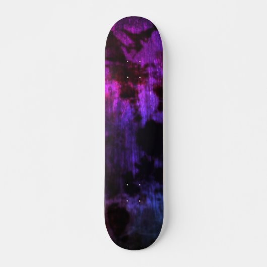 Paarse esthetische warme roze Gothic Dier Persoonlijk Skateboard (Voorkant)