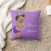 Paarse etnische prinses Baby Kussen (Deken)