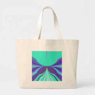 Paarse Eyes.png Grote Tote Bag