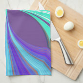 Paarse Eyes.png Theedoek (Quarter Fold)