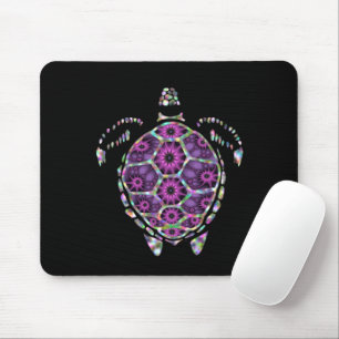 Paarse Factual Turtle Shell Muismat