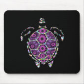Paarse Factual Turtle Shell Muismat (Voorkant)