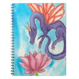 Paarse Fairy Dragon Notitieboek