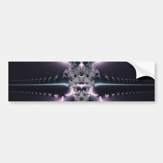 Paarse Fantasie Bumpersticker (Voorkant)