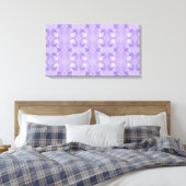 Paarse Fantasie Canvas Afdruk (Insitu (Slaapkamer))