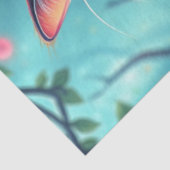 Paarse Fantasie Kat Tissuepapier (Detail)