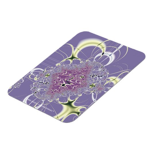 Paarse Fantasie Magneet (Linkerzijde)