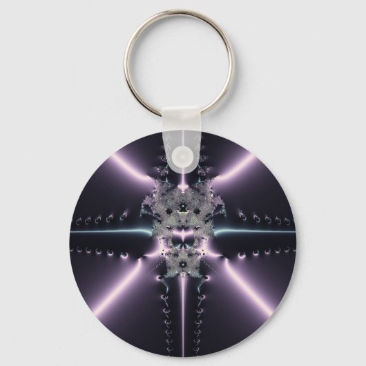 Paarse Fantasie Sleutelhanger (Voorkant)