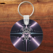 Paarse Fantasie Sleutelhanger (Voorkant)