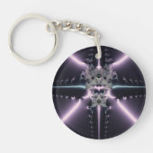 Paarse Fantasie Sleutelhanger (Voorkant)