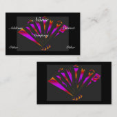 Paarse Fantasie Visitekaartje (Voorkant / Achterkant)