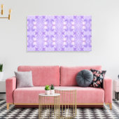 Paarse Fantasy Canvas Afdruk (Insitu (Woonkamer))