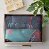 Paarse Fantasy Cat Tissuepapier (Geschenk)