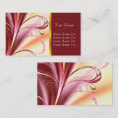 Paarse Fantasy, profielkaart Visitekaartje (Voorkant / Achterkant)