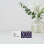 Paarse Fantasy-sjablonen voor visitekaartjes (Staand voorkant)