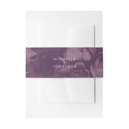 Paarse Fantasy Wedding Uitnodigingen Wikkel