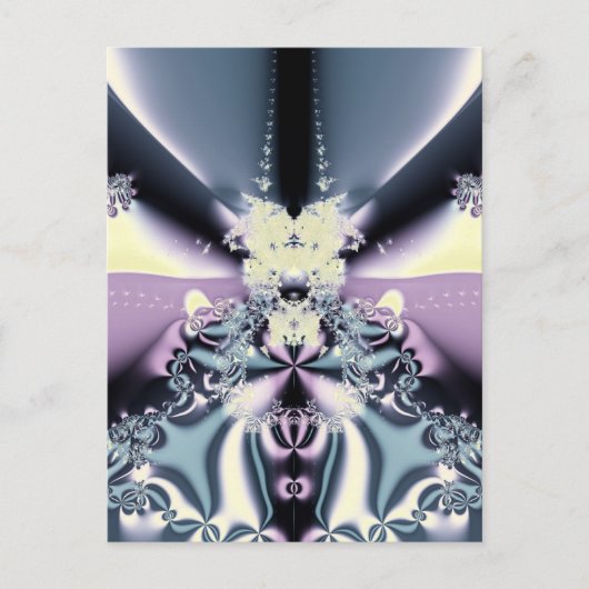 Paarse fase briefkaart (Voorkant)