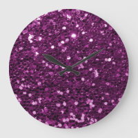 Paarse Faux Glitter Sparkles