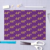 Paarse Faux Gold 44e (44e) gebeurtenis Tissuepapier (Craft)