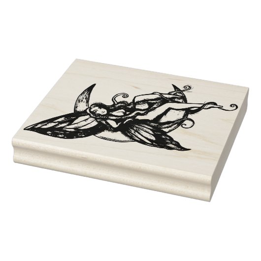 Paarse Fee Maankind Godin Maankind Rubberstempel (Stempel)