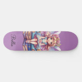 paarse fee magie persoonlijk skateboard (Horizontaal)