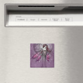 Paarse Fee Magnet door Molly Harrison (Insitu (Vaatwasser))