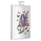 Paarse fee paddenstoel vlinders flacon (Rechts)