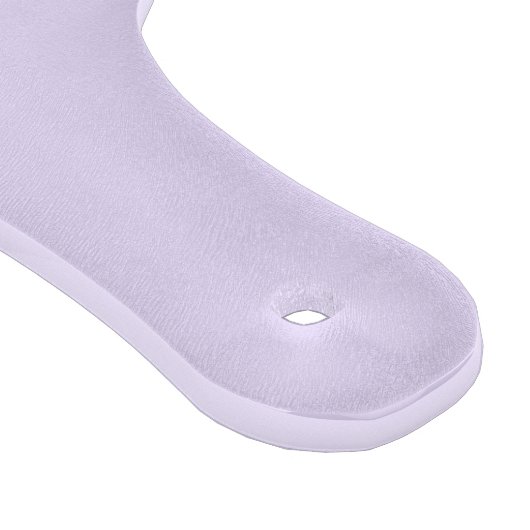 Paarse fee paddenstoel vlinders snijplank (Hoek)