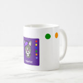 Paarse Feralartiest Colour Wheel Mok (Voorkant rechts)