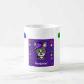 Paarse Feralartiest Colour Wheel Mok (Center)