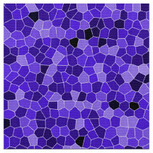 Paarse Fiesta Polyester Poplin (60" breedte) Stof