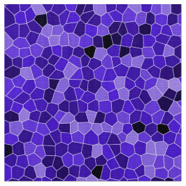 Paarse Fiesta Polyester Poplin (60" breedte) Stof