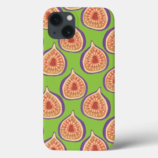 Paarse Fig Case-Mate iPhone Case (Achterkant)
