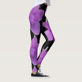 Paarse Filipijnse Violet zwart Leggings (Rechts)