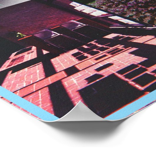  Paarse film collage Poster (Hoek)