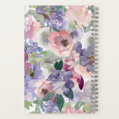 Paarse film en roze dagboek notitieboek (Achterkant)