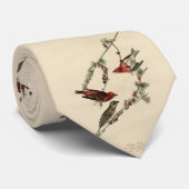 Paarse Finch - John J. Audubon's Birds of America Stropdas (Opgerold)