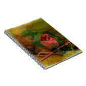 Paarse Finch Notitieboek (Rechterzijde)