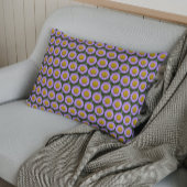 Paarse Fleabane Daisy Floral Pattern Kussensloop